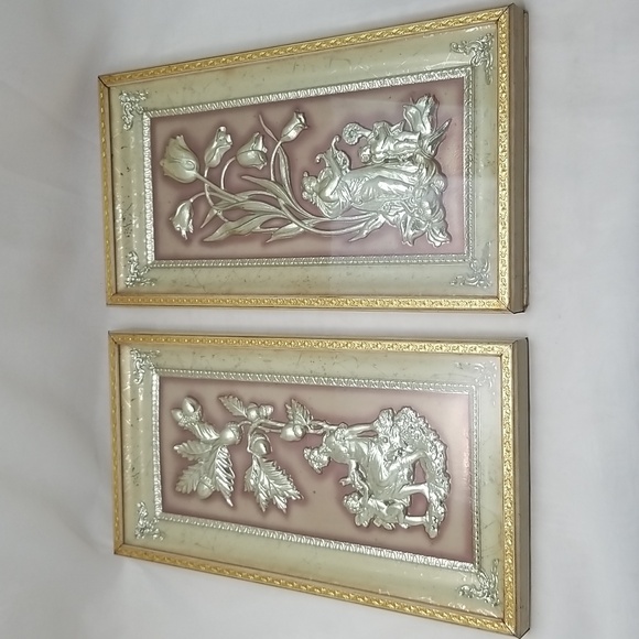 Mid Century Metalcraft Seasons 3D Wall Art - Picture 2 of 16